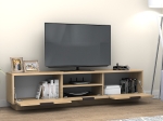 ΕΠΙΠΛΟ ΤΗΛΕΟΡΑΣΗΣ MENSA MEGAPAP ΧΡΩΜΑ ΦΥΣΙΚΟ ΟΞΙΑΣ 180X35X43CM.