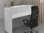 ΓΡΑΦΕΙΟ RECEPTION LEMMON MEGAPAP ΧΡΩΜΑ ΛΕΥΚΟ 120X70X110ΕΚ.