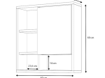 ΚΑΘΡΕΠΤΗΣ ΜΠΑΝΙΟΥ DEMO ΜEGAPAP ΧΡΩΜΑ ΛΕΥΚΟ 60X17,5X60ΕΚ.