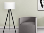 ΦΩΤΙΣΤΙΚΟ ΔΑΠΕΔΟΥ ROSLING MEGAPAP MDF/ΥΦΑΣΜΑ PVC ΧΡΩΜΑ ΜΑΥΡΟ - ΛΕΥΚΟ 38X38X140ΕΚ.