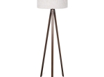 ΦΩΤΙΣΤΙΚΟ ΔΑΠΕΔΟΥ ROSLING MEGAPAP MDF/ΥΦΑΣΜΑ PVC ΧΡΩΜΑ ΚΡΕΜ - ΚΑΡΥΔΙ 38X38X140ΕΚ.