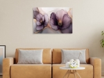 ΠΙΝΑΚΑΣ ΣΕ ΚΑΜΒΑ "PURPLE PEONIES" MEGAPAP ΨΗΦΙΑΚΗΣ ΕΚΤΥΠΩΣΗΣ 100X70X3ΕΚ.