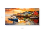 ΠΙΝΑΚΑΣ ΣΕ ΚΑΜΒΑ "FISHING BOAT" MEGAPAP ΨΗΦΙΑΚΗΣ ΕΚΤΥΠΩΣΗΣ 120X60X3ΕΚ.