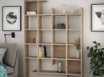 ΒΙΒΛΙΟΘΗΚΗ MANCO MEGAPAP ΧΡΩΜΑ ΦΥΣΙΚΟ ΟΞΙΑΣ 122X25,5X188ΕΚ.