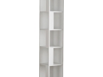 ΒΙΒΛΙΟΘΗΚΗ ΓΩΝΙΑΚΗ PIANO MEGAPAP ΧΡΩΜΑ ΛΕΥΚΟ 31,4X31,4X158,9ΕΚ.
