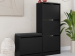 ΠΑΠΟΥΤΣΟΘΗΚΗ DUDE MEGAPAP ΧΡΩΜΑ ΜΑΥΡΟ 104,8X26X118,5ΕΚ.