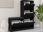 ΠΑΠΟΥΤΣΟΘΗΚΗ DUDE MEGAPAP ΧΡΩΜΑ ΜΑΥΡΟ 104,8X26X118,5ΕΚ.