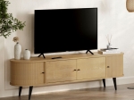 ΕΠΙΠΛΟ ΤΗΛΕΟΡΑΣΗΣ GENTLE MEGAPAP ΧΡΩΜΑ SAPPHIRE OAK 180X40X52ΕΚ.