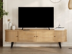 ΕΠΙΠΛΟ ΤΗΛΕΟΡΑΣΗΣ GENTLE MEGAPAP ΧΡΩΜΑ SAPPHIRE OAK 180X40X52ΕΚ.