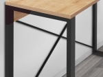 ΚΟΝΣΟΛΑ ARCHIE MEGAPAP ΧΡΩΜΑ SAPPHIRE OAK 110X35X75ΕΚ.