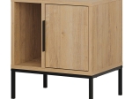 ΚΟΜΟΔΙΝΟ GLYNN MEGAPAP ΧΡΩΜΑ SAPHHIRE OAK 45X35X50ΕΚ.