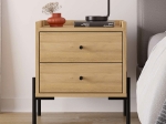 ΚΟΜΟΔΙΝΟ MALTA MEGAPAP ΧΡΩΜΑ SAPHHIRE OAK 49X35X52ΕΚ.