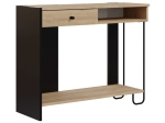 ΚΟΝΣΟΛΑ SIRIUS MEGAPAP ΧΡΩΜΑ SAPPHIRE OAK - SILKY BLACK 100X35X79ΕΚ.
