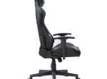ΚΑΡΕΚΛΑ ΓΡΑΦΕΙΟΥ GAMING ALONSO MEGAPAP ΑΠΟ ΤΕΧΝΟΔΕΡΜΑ ΧΡΩΜΑ ΜΑΥΡΟ 67X70X125/135 ΕΚ.