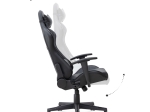 ΚΑΡΕΚΛΑ ΓΡΑΦΕΙΟΥ GAMING ALONSO MEGAPAP ΑΠΟ ΤΕΧΝΟΔΕΡΜΑ ΧΡΩΜΑ ΜΑΥΡΟ 67X70X125/135 ΕΚ.