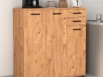 ΠΑΠΟΥΤΣΟΘΗΚΗ - ΝΤΟΥΛΑΠΙ POLLY MEGAPAP ΧΡΩΜΑ PINE OAK 108X35X108ΕΚ.