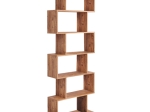 ΒΙΒΛΙΟΘΗΚΗ ZIGZAG MEGAPAP ΧΡΩΜΑ PINE OAK 70X24X192,6ΕΚ.
