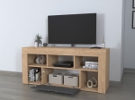 ΕΠΙΠΛΟ ΤΗΛΕΟΡΑΣΗΣ MIDILI MEGAPAP ΧΡΩΜΑ SAPPHIRE OAK - ΑΝΘΡΑΚΙ 135X42X60,7ΕΚ.