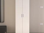 ΠΑΠΟΥΤΣΟΘΗΚΗ RENSO MEGAPAP ΔΙΦΥΛΛΗ ΧΡΩΜΑ ΛΕΥΚΟ 59,8X37,8X178,5ΕΚ.