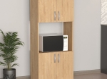 ΝΤΟΥΛΑΠΑ ΚΟΥΖΙΝΑΣ ARMADO MEGAPAP ΧΡΩΜΑ SAPPHIRE OAK 60X32X140ΕΚ.