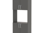 ΝΤΟΥΛΑΠΑ ΚΟΥΖΙΝΑΣ ARMADO MEGAPAP ΧΡΩΜΑ ΑΝΘΡΑΚΙ 60X32X140ΕΚ.
