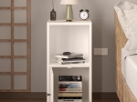 ΚΟΜΟΔΙΝΟ VITO MEGAPAP ΧΡΩΜΑ ΛΕΥΚΟ 34X30X66,4ΕΚ.