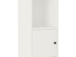 ΚΟΜΟΔΙΝΟ VITO MEGAPAP ΧΡΩΜΑ ΛΕΥΚΟ 34X30X66,4ΕΚ.