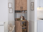 ΕΠΙΠΛΟ ΚΟΥΖΙΝΑΣ SEDEF MEGAPAP ΧΡΩΜΑ PINE OAK 61X40X202,1ΕΚ.