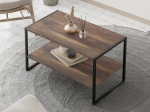 ΤΡΑΠΕΖΑΚΙ ΣΑΛΟΝΙΟΥ GIZA MEGAPAP ΧΡΩΜΑ RUSTIC ΚΑΡΥΔΙ 90,2X50,3X50,4ΕΚ.
