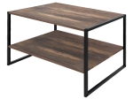 ΤΡΑΠΕΖΑΚΙ ΣΑΛΟΝΙΟΥ GIZA MEGAPAP ΧΡΩΜΑ RUSTIC ΚΑΡΥΔΙ 90,2X50,3X50,4ΕΚ.