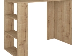 ΓΡΑΦΕΙΟ ΕΡΓΑΣΙΑΣ NETENIA MEGAPAP ΑΠΟ ΜΕΛΑΜΙΝΗ ΧΡΩΜΑ SAPPHIRE OAK 90X40X74ΕΚ.