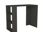 ΓΡΑΦΕΙΟ ΕΡΓΑΣΙΑΣ NETENIA MEGAPAP ΧΡΩΜΑ ΑΝΘΡΑΚΙ 90X40X74ΕΚ.