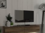 ΕΠΙΠΛΟ ΤΗΛΕΟΡΑΣΗΣ ΕΠΙΤΟΙΧΙΟ ARISTO MEGAPAP ΜΕ LED ΧΡΩΜΑ ΚΑΡΥΔΙ 135X31,6X25ΕΚ.