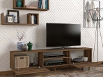 ΕΠΙΠΛΟ ΤΗΛΕΟΡΑΣΗΣ SEDDRA MEGAPAP ΧΡΩΜΑ ΚΑΡΥΔΙ 180X31,5X45ΕΚ.