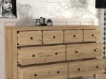 ΣΥΡΤΑΡΙΕΡΑ - ΜΠΟΥΦΕΣ SABINA MEGAPAP ΧΡΩΜΑ SEPET OAK 160X50X96ΕΚ.