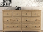 ΣΥΡΤΑΡΙΕΡΑ - ΜΠΟΥΦΕΣ SABINA MEGAPAP ΧΡΩΜΑ SEPET OAK 160X50X96ΕΚ.