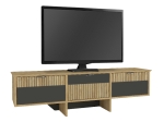 ΕΠΙΠΛΟ ΤΗΛΕΟΡΑΣΗΣ VENITA MEGAPAP ΧΡΩΜΑ SAPPHIRE OAK - ΑΝΘΡΑΚΙ 150X35X45,3ΕΚ.