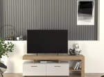 ΕΠΙΠΛΟ ΤΗΛΕΟΡΑΣΗΣ ACNES MEGAPAP ΧΡΩΜΑ ΛΕΥΚΟ - SAPPHIRE OAK 160X40X53ΕΚ.