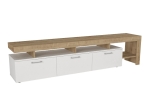 ΕΠΙΠΛΟ ΤΗΛΕΟΡΑΣΗΣ ACNES MEGAPAP ΧΡΩΜΑ ΛΕΥΚΟ - SAPPHIRE OAK 220X40X52ΕΚ.
