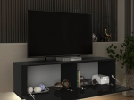 ΕΠΙΠΛΟ ΤΗΛΕΟΡΑΣΗΣ ΕΠΙΤΟΙΧΙΟ MOREL MEGAPAP ΜΕ LED ΧΡΩΜΑ ΜΑΥΡΟ 140X41,8X40ΕΚ.