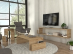 ΤΡΑΠΕΖΑΚΙ ΣΑΛΟΝΙΟΥ REGNAR MEGAPAP ΧΡΩΜΑ SAPPHIRE OAK 100,6X55X31,8ΕΚ.