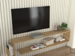 ΕΠΙΠΛΟ ΤΗΛΕΟΡΑΣΗΣ ΕΠΙΤΟΙΧΙΟ REGNAR MEGAPAP ΧΡΩΜΑ SAPPHIRE OAK 168,6X25X31,8ΕΚ.