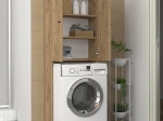 ΕΠΙΠΛΟ ΠΛΥΝΤΗΡΙΟΥ ROMME MEGAPAP ΧΡΩΜΑ SEPET OAK 65X27,1X180ΕΚ.