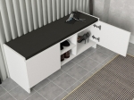 ΠΑΠΟΥΤΣΟΘΗΚΗ VERLY MEGAPAP ΧΡΩΜΑ ΛΕΥΚΟ 110X33,2X43ΕΚ.