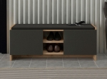 ΠΑΠΟΥΤΣΟΘΗΚΗ VERLY MEGAPAP ΧΡΩΜΑ SAPPHIRE OAK - ΑΝΘΡΑΚΙ 110X33,2X43ΕΚ.