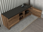 ΠΑΠΟΥΤΣΟΘΗΚΗ VERLY MEGAPAP ΧΡΩΜΑ ΚΑΡΥΔΙ 110X33,2X43ΕΚ.