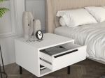 ΚΟΜΟΔΙΝΟ SUZY MEGAPAP ΧΡΩΜΑ ΛΕΥΚΟ 50X45X41,6ΕΚ.