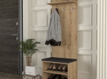 ΕΠΙΠΛΟ ΕΙΣΟΔΟΥ TRACK MEGAPAP ΧΡΩΜΑ SAPPHIRE OAK 60X38,2X190ΕΚ.