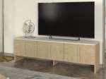 ΕΠΙΠΛΟ ΤΗΛΕΟΡΑΣΗΣ REBEL MEGAPAP ΧΡΩΜΑ ROTA OAK - SANDSTONE 150X35X45ΕΚ.