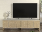 ΕΠΙΠΛΟ ΤΗΛΕΟΡΑΣΗΣ REBEL MEGAPAP ΧΡΩΜΑ ROTA OAK - SANDSTONE 150X35X45ΕΚ.